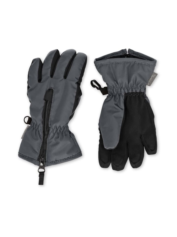 Sterntaler Fingerhandschuh zweifarbig in eisengrau günstig kaufen 6