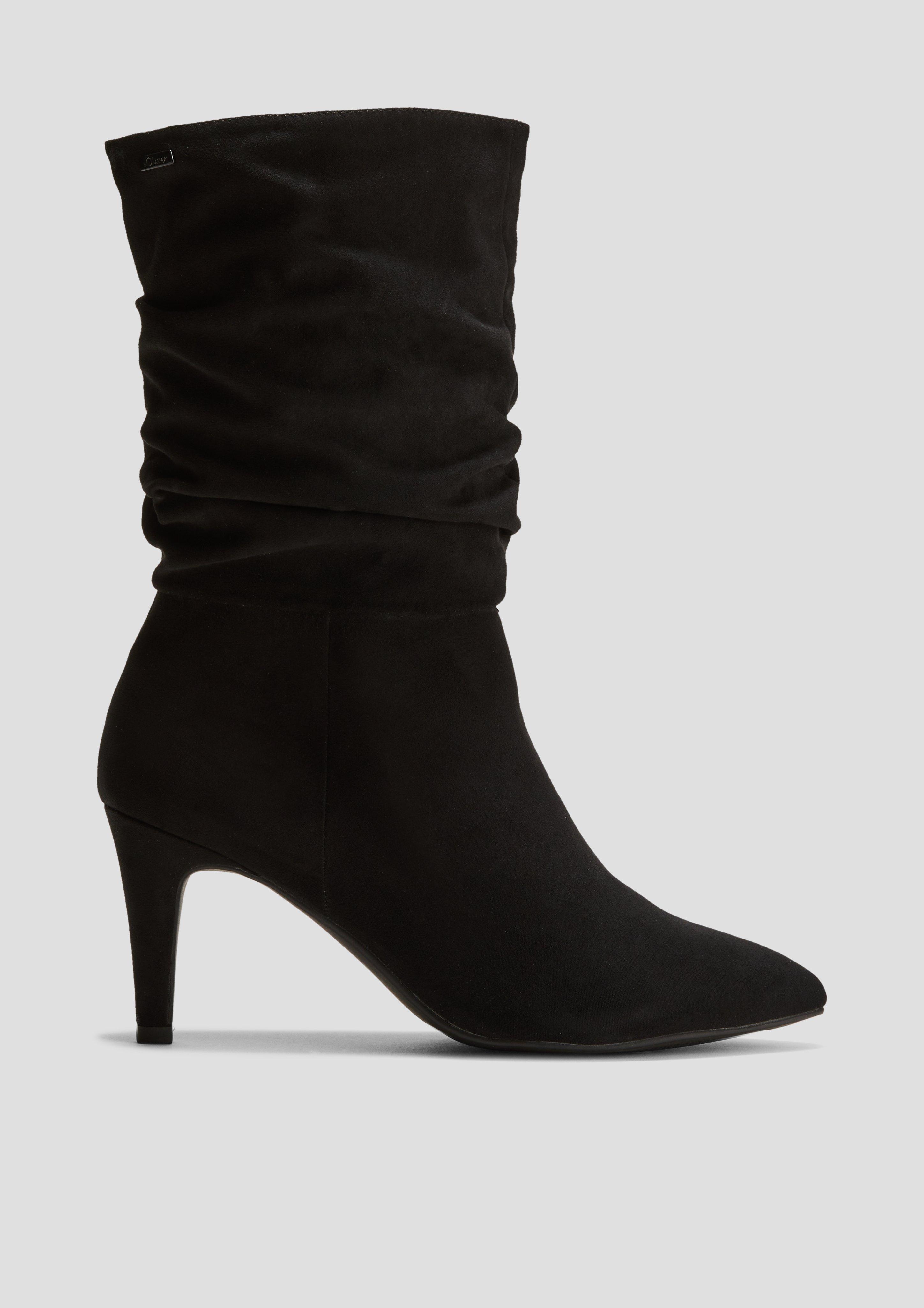 Stiefel in Veloursleder-Optik  6008293-001