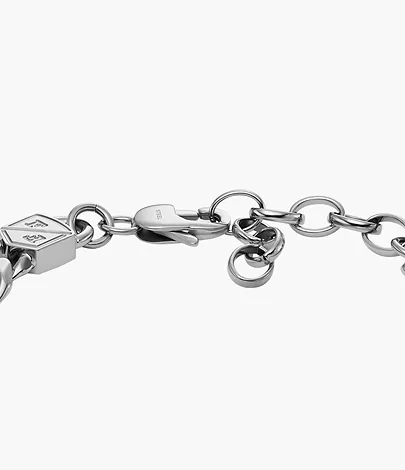 Fossil Gliederarmband Ellis Core Chains Edelstahl