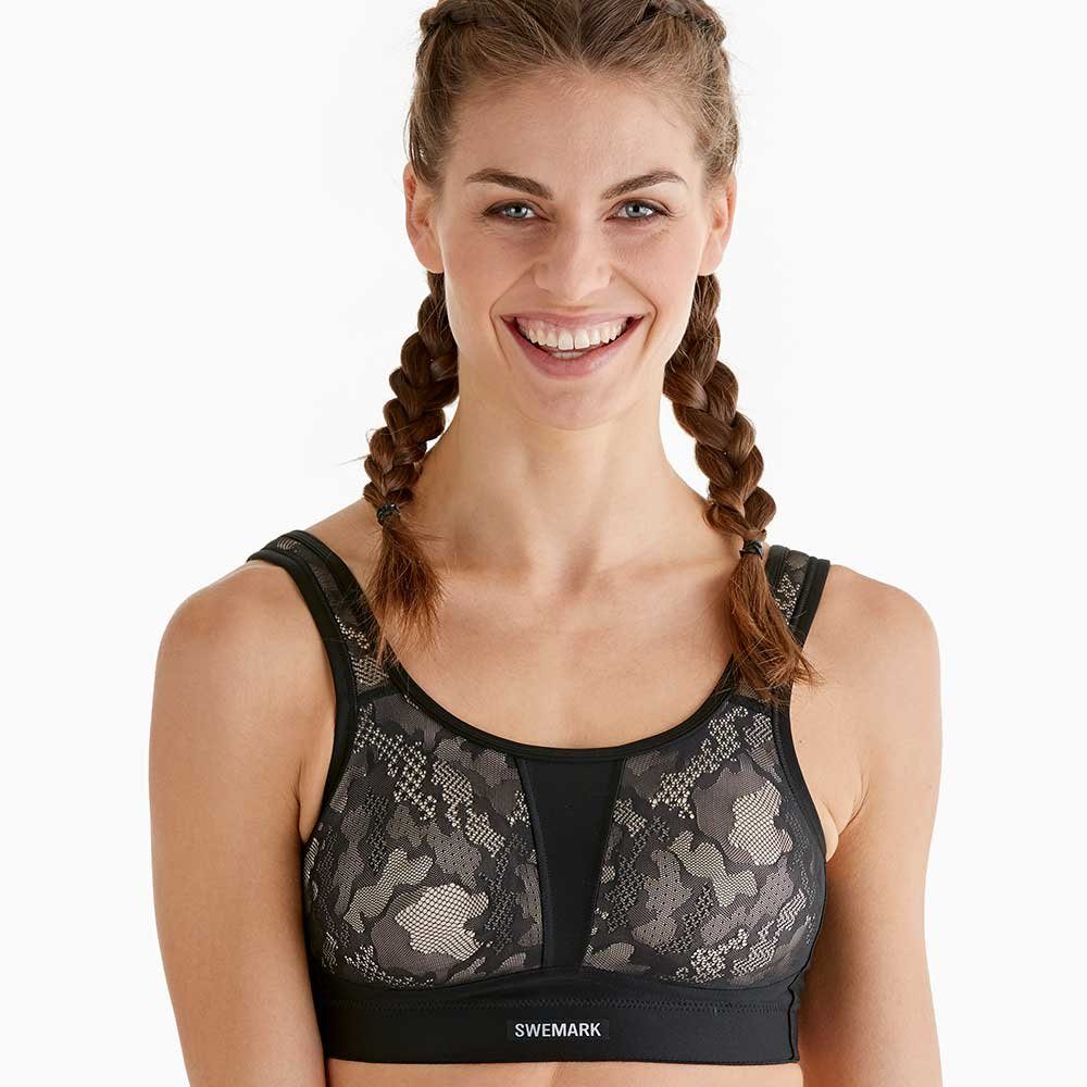 Swegmark of Sweden Sport-BH Secure - 14402S - Schwarz