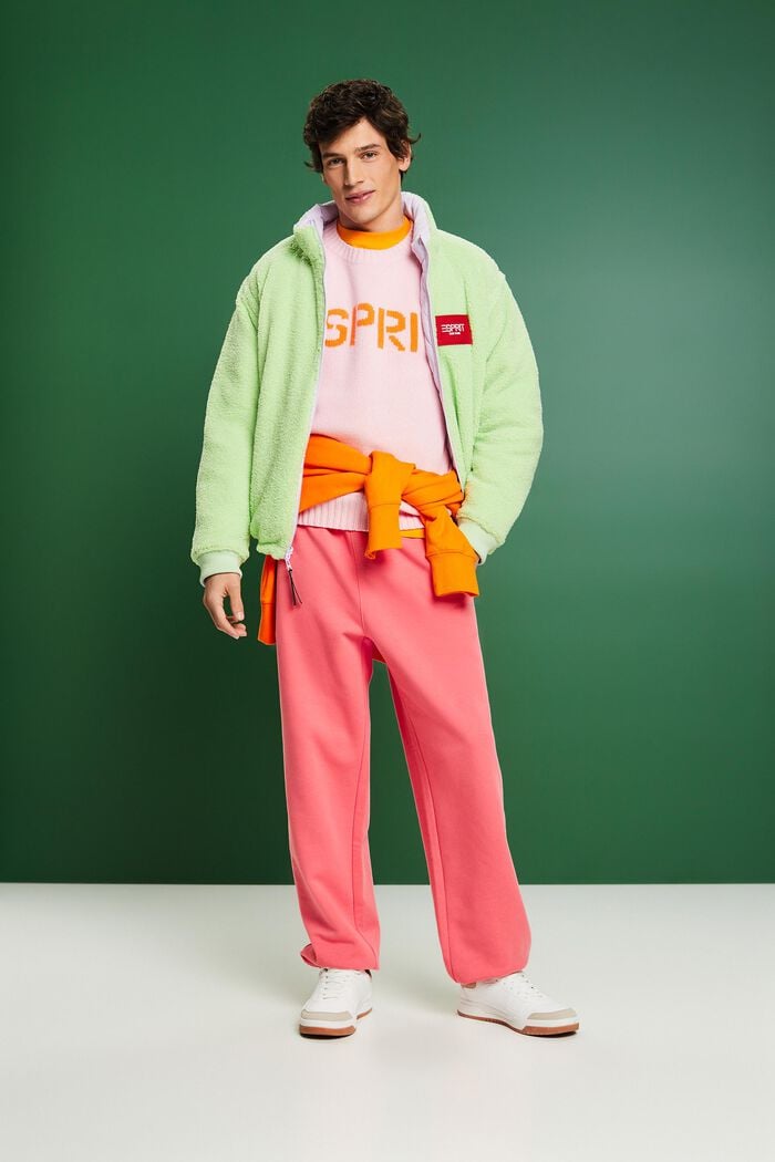 Logo-Sweatpants aus Baumwollfleece