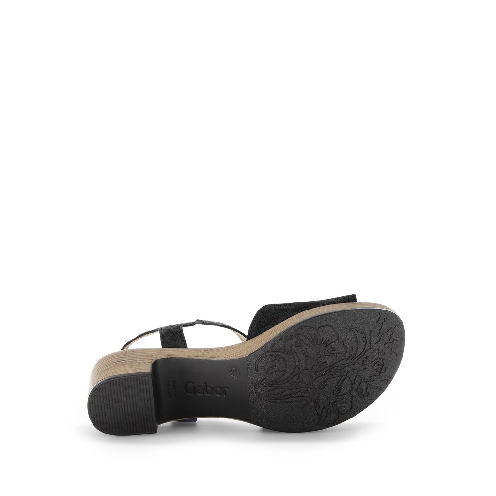 Gabor comfort Plateau Sandale schwarz