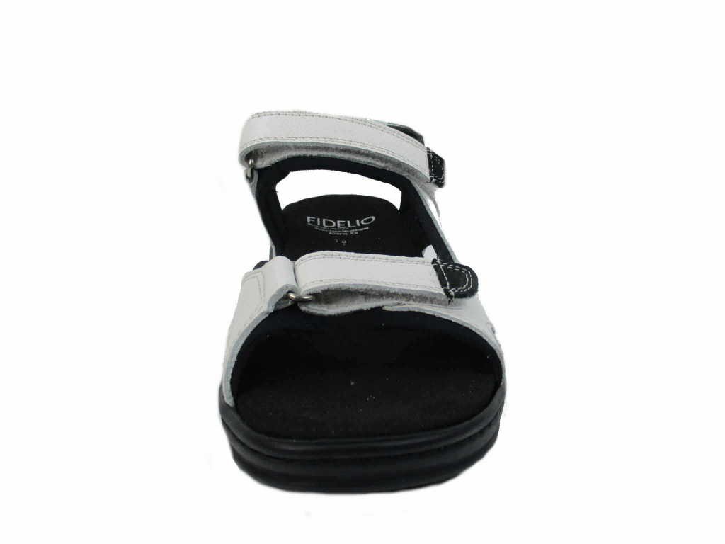 FIDELIO Komfort Sandalen weiss