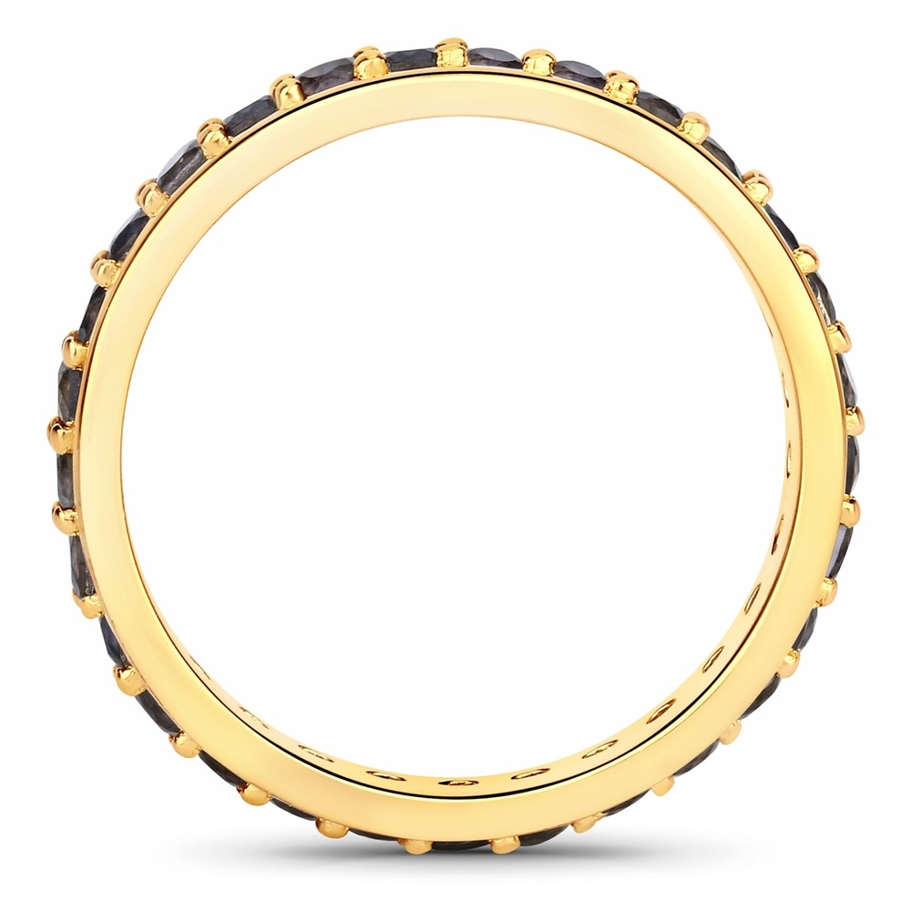 Rafaela Donata Bague Argent sterling Iolite en Or jaune Bague