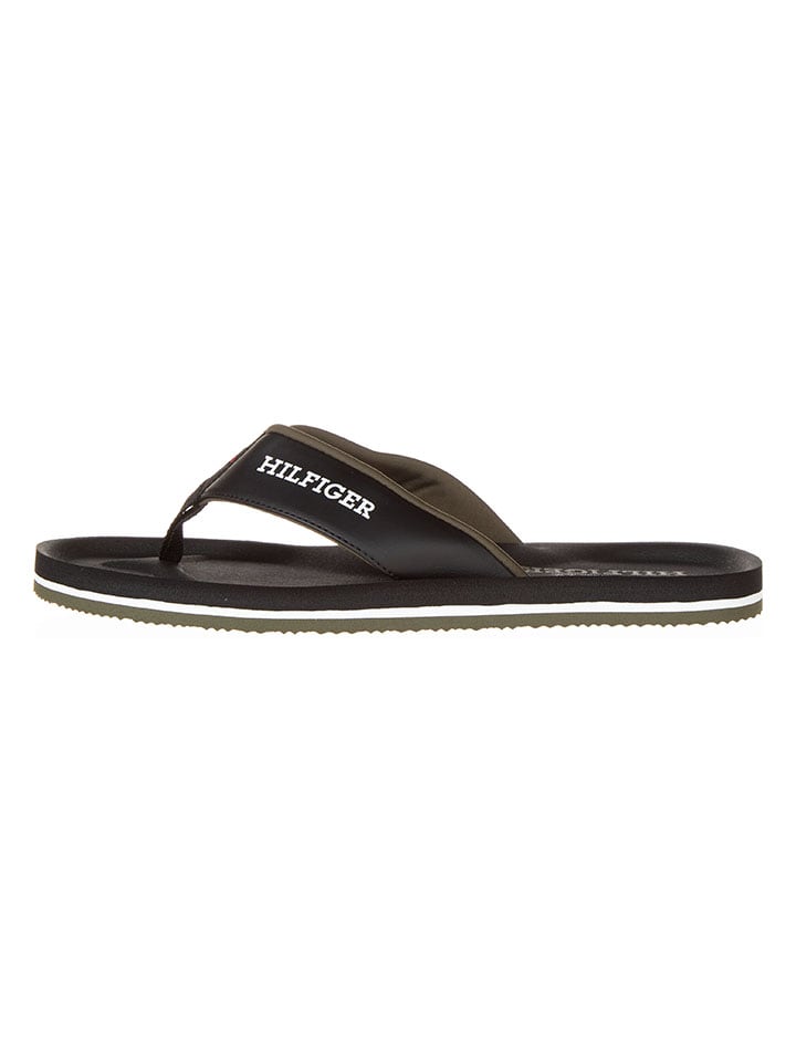 Tommy Hilfiger Shoes Zehentrenner in Schwarz günstig kaufen