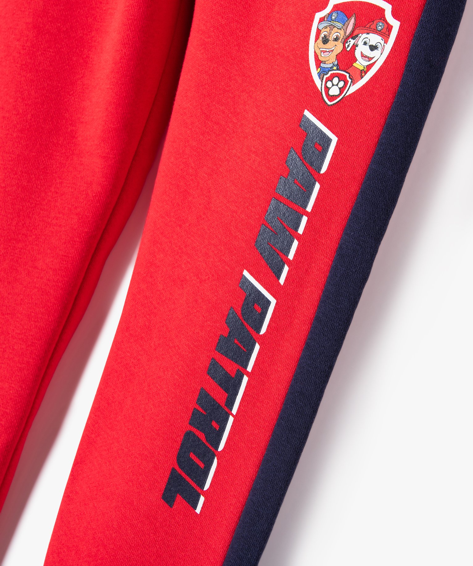Pantalon de jogging avec bandes contrastantes Garçon - Pat ... rouge | GEMO