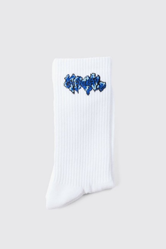 Socken mit Official Graffiti-Logo