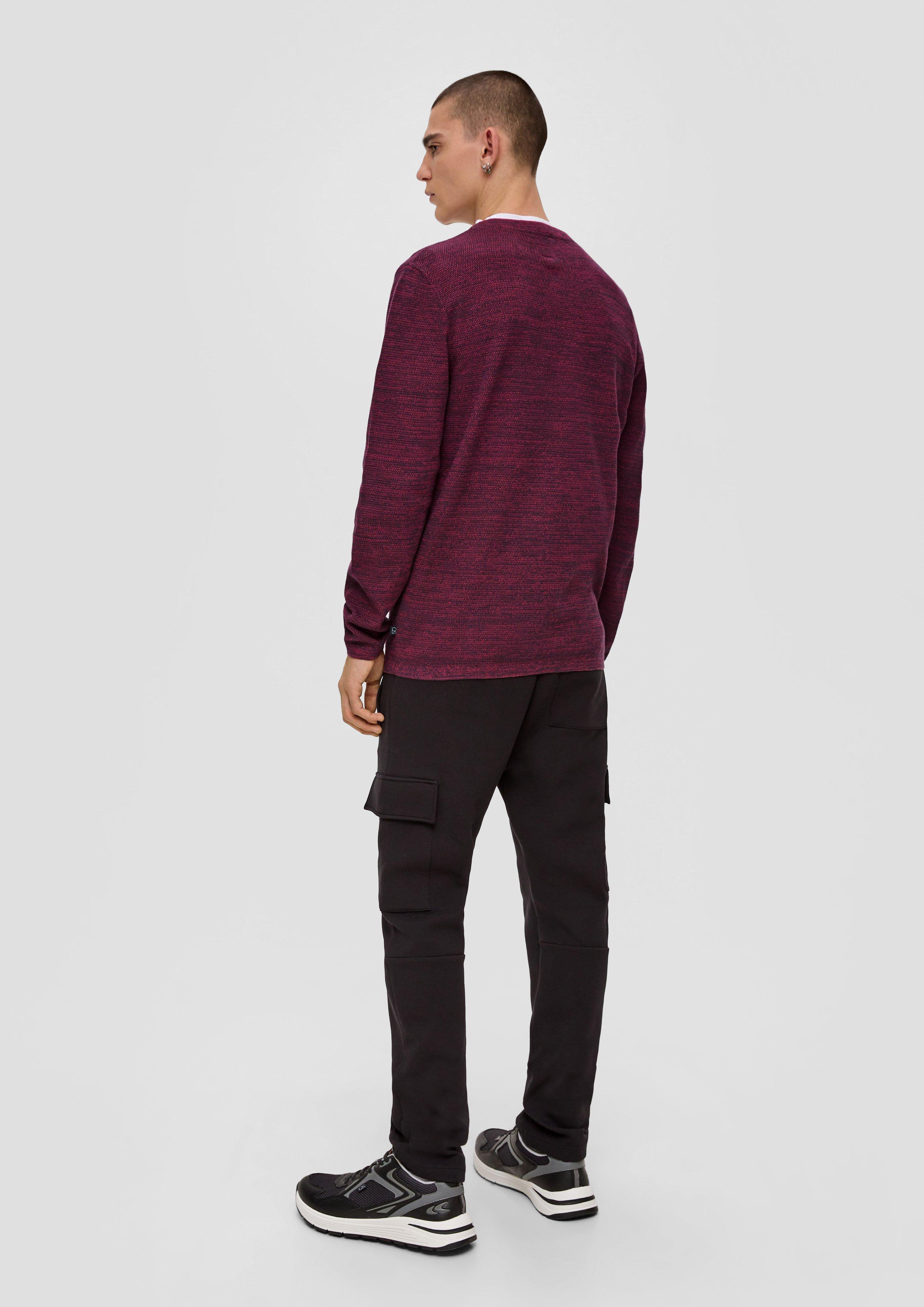 Strickpullover aus reiner Baumwolle  2138544-44W0