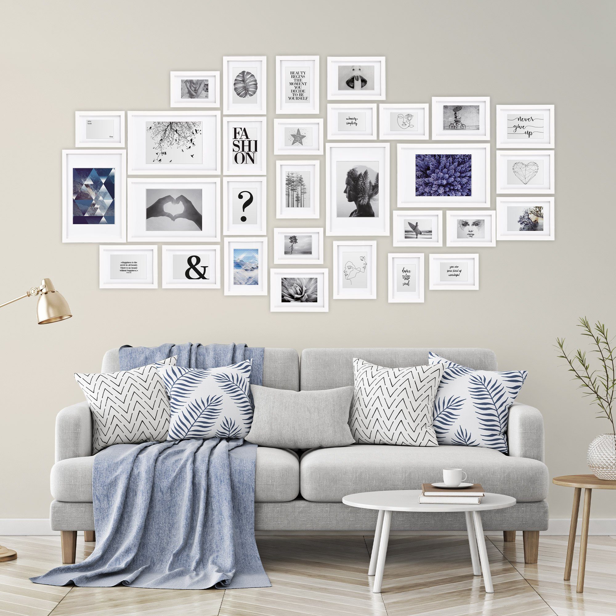 bomoe Bilderrahmen Emotion, 30tlg Set