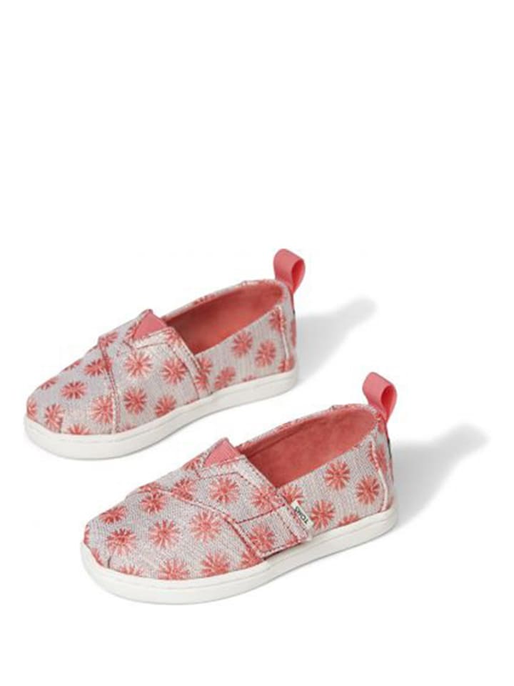 TOMS Slipper in Beige/ Pink günstig kaufen