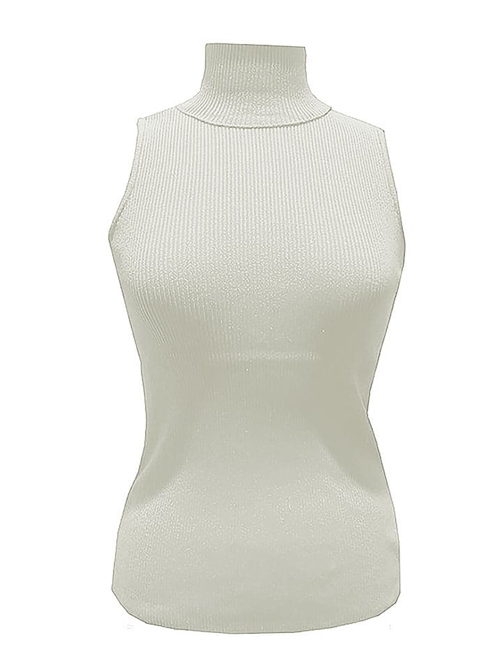 Herrlicher Pullunder in Creme günstig kaufen