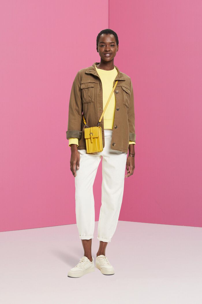 Utility-Jacke mit elastischem Taillenbund