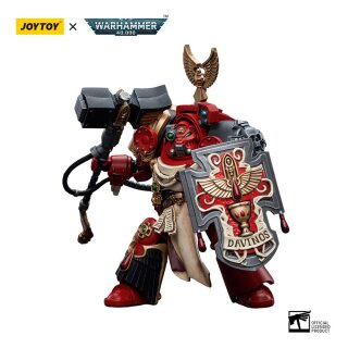 Warhammer 40k Actionfigur 1/18 Blood Angels Assault Terminators Brother Davinos 12 cm