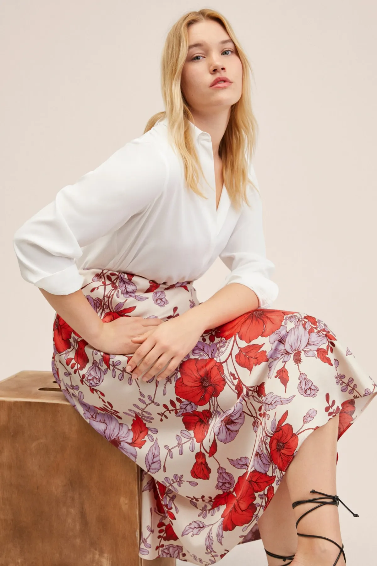 MANGO  27067131 Damen/Mädchen Rot