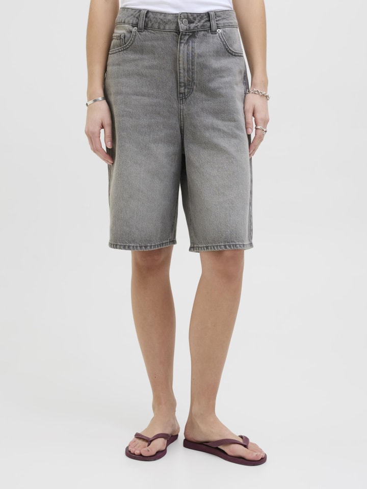 JJXX Jeans-Shorts in Grey Denim günstig kaufen