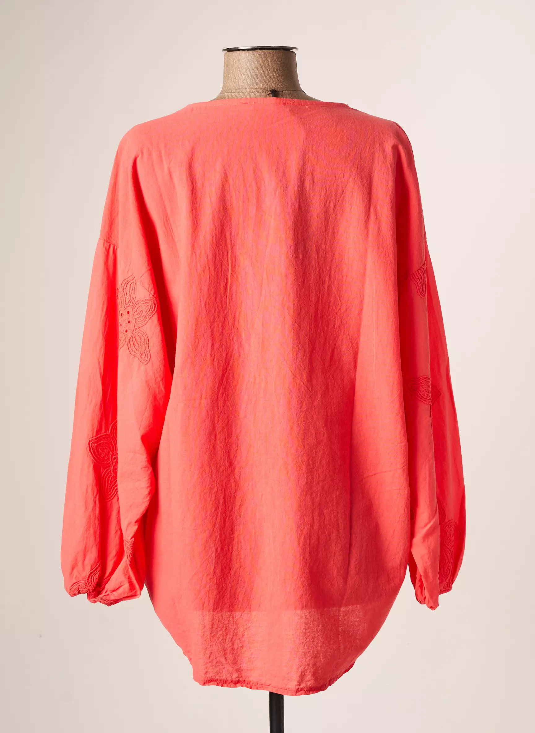 Acbelle Blouses Femme couleur orange