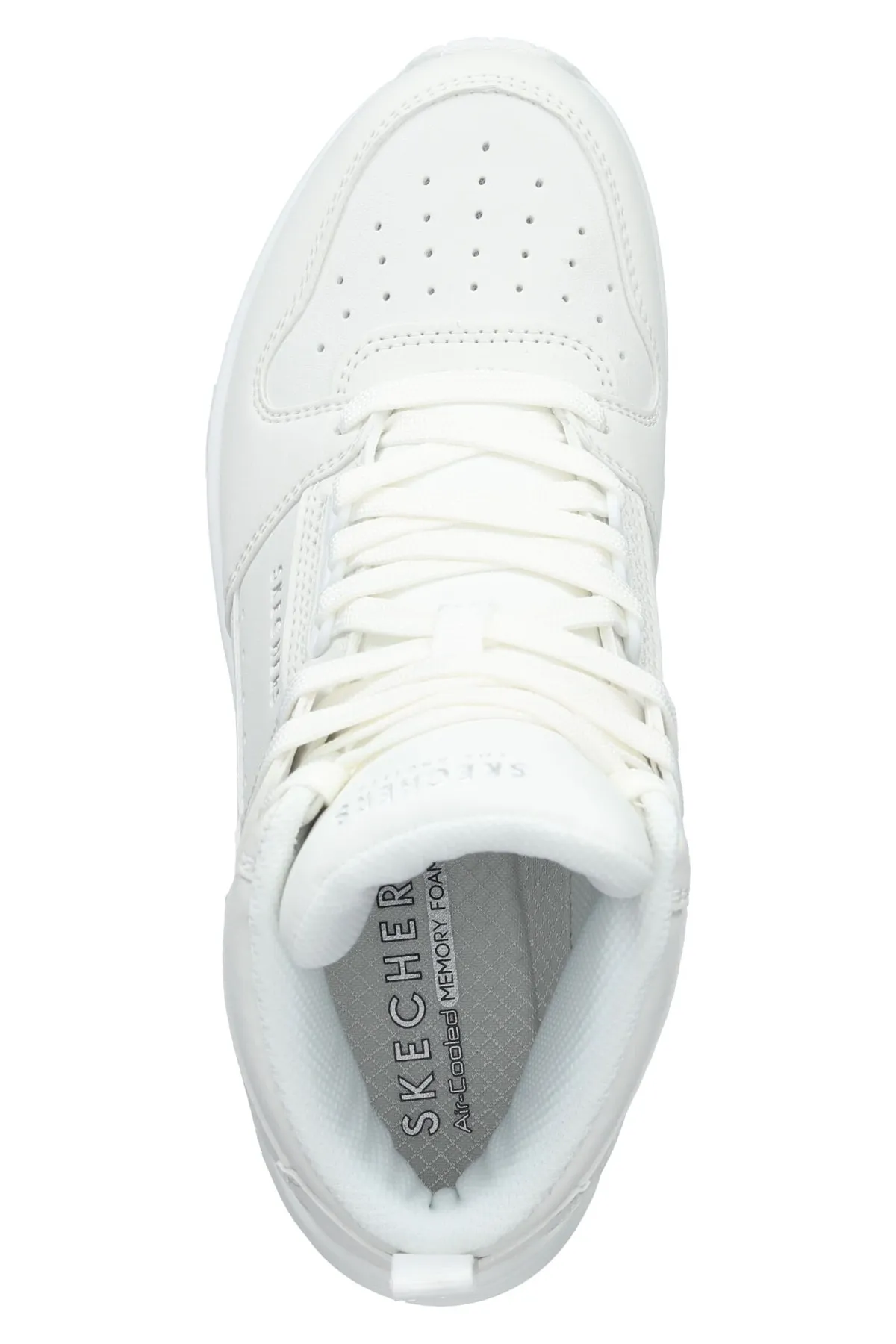 SKECHERS  Sneaker - Weiß - Flacher Absatz
