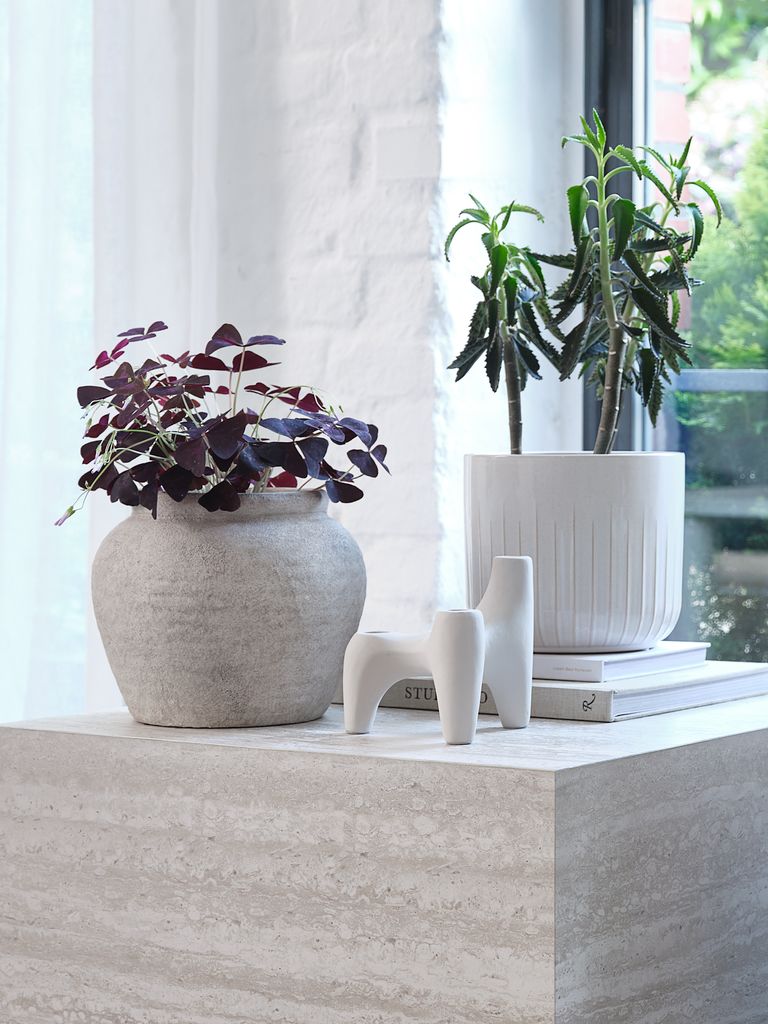 KNUDSEN Doniczka KNUDSEN Ø20xW18cm biała