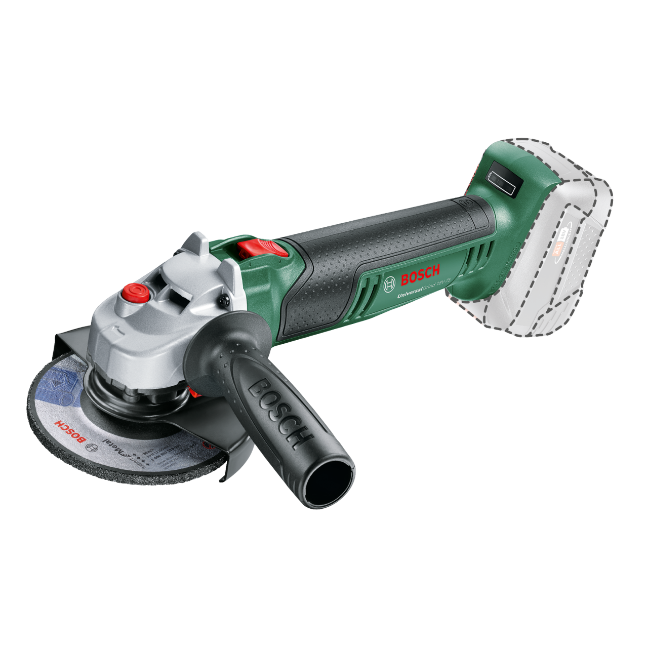 UniversalGrind 18V-75 - Schleifscheibendurchmesser 125 mm