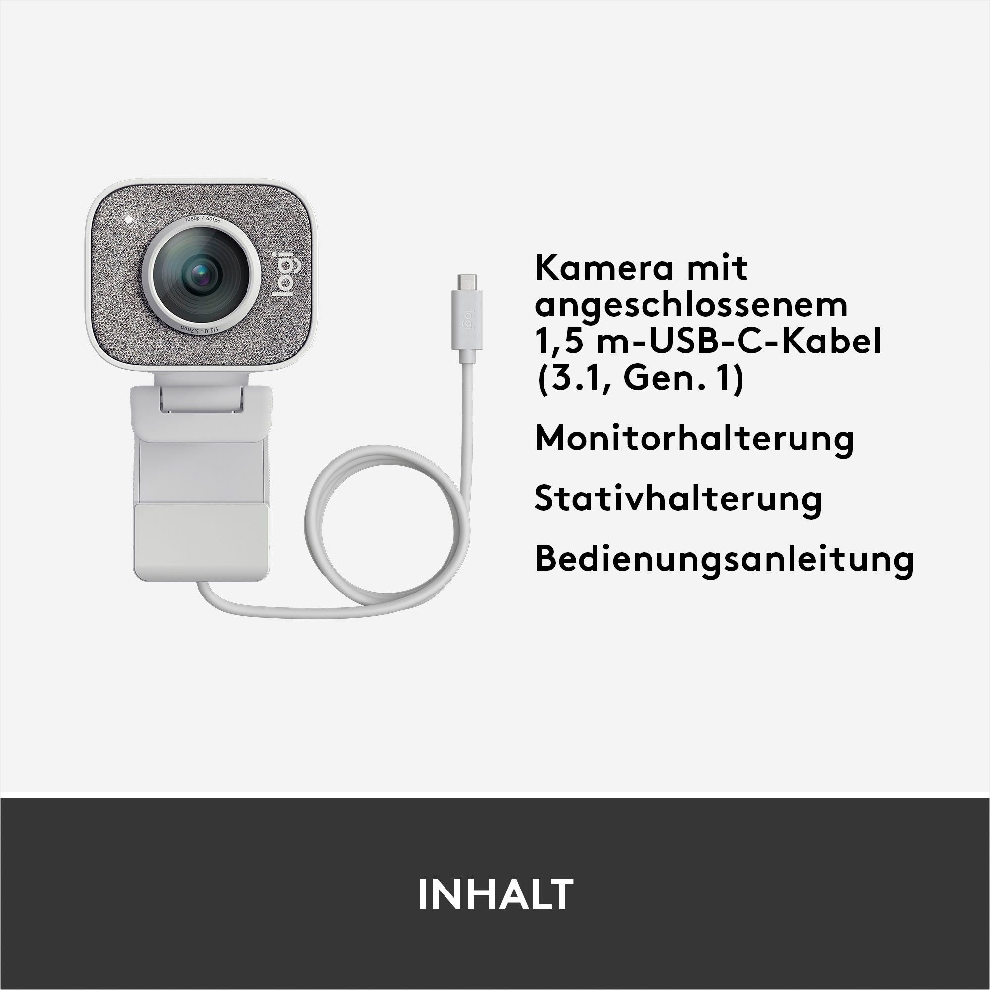 Logitech StreamCam Webcam (Full HD)