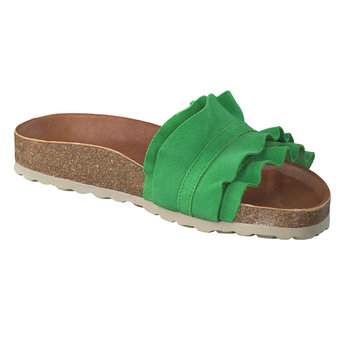 Verbenas Rocio Pantolette in grün