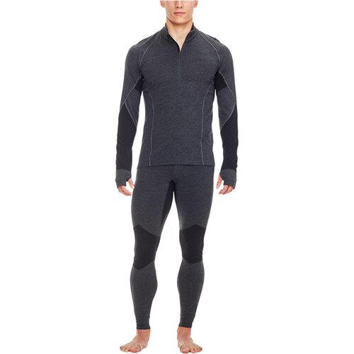 MERINO HERREN SHIRT BODYFITZONE WINTER ZONE LONG SLEEVE HALF ZIP LANGARM