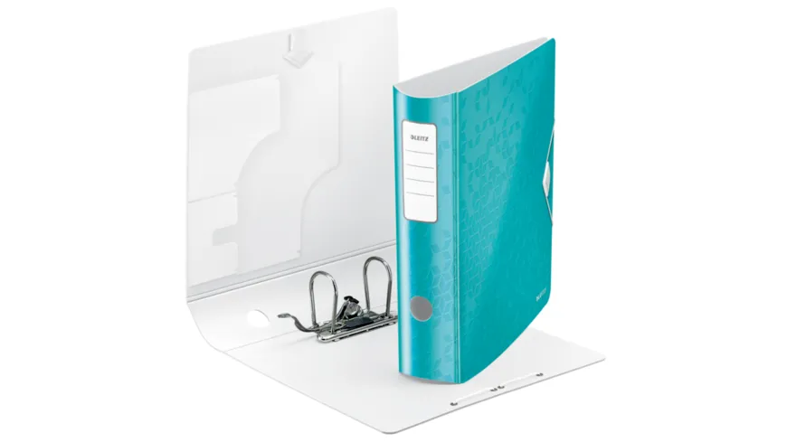 LEITZ Ordner Active WOW breit A4 eisblau eisblau