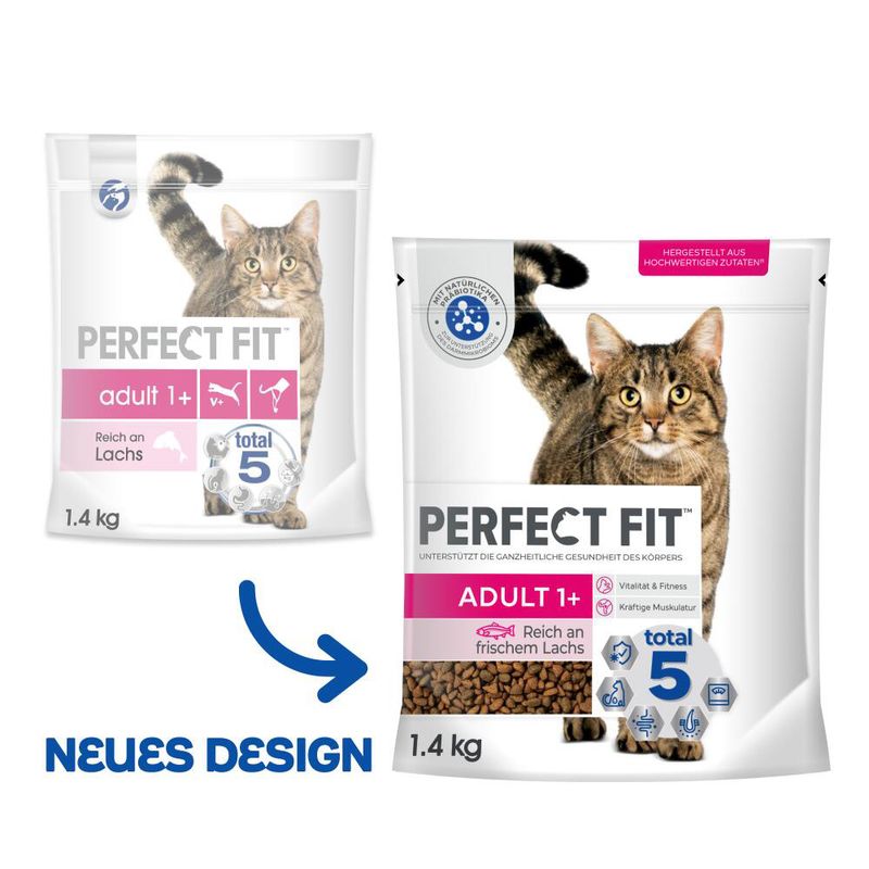 Perfect Fit Adult 1+ Reich an Lachs zu TOP-Preisen