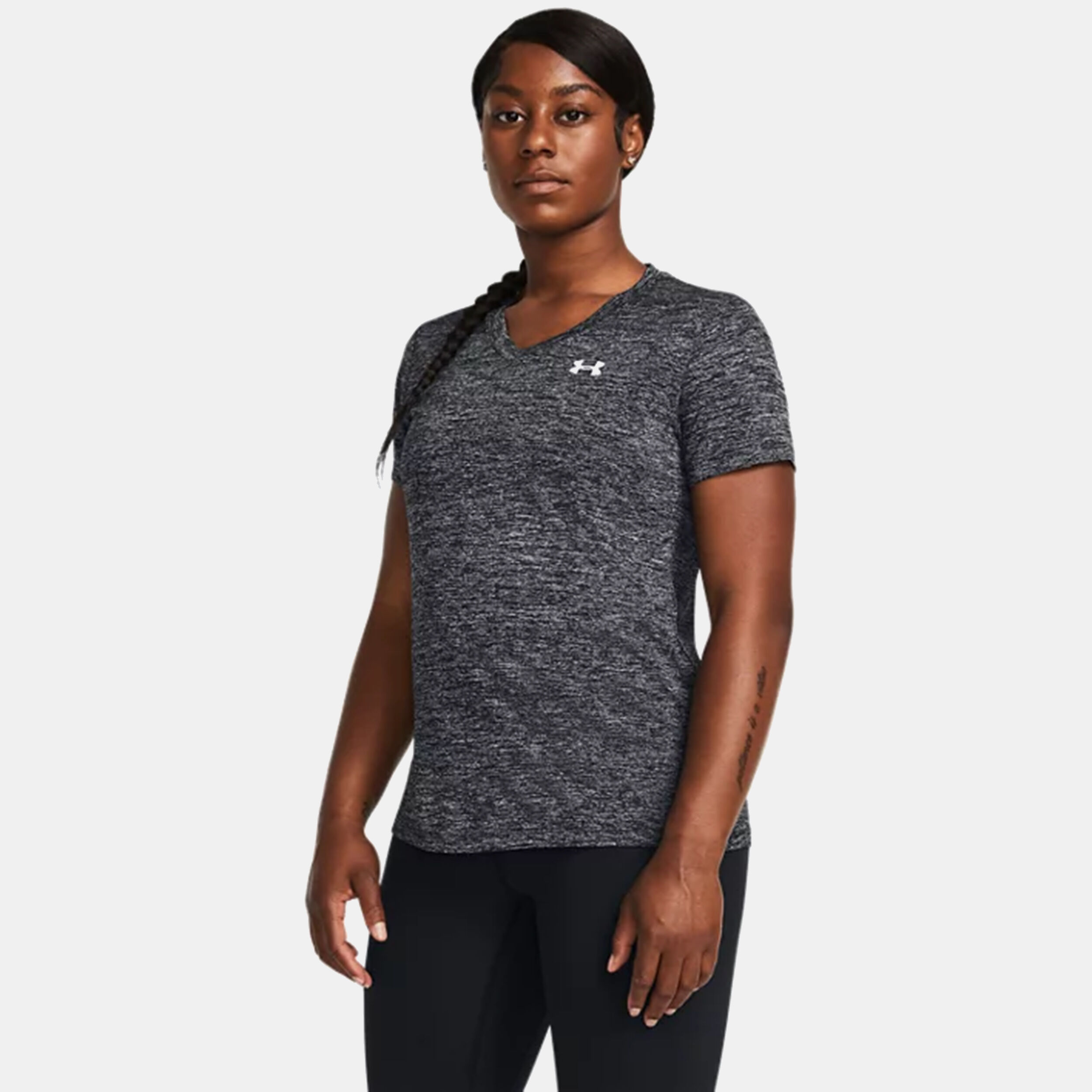 Tech Twist T-Shirt Damen - Schwarz