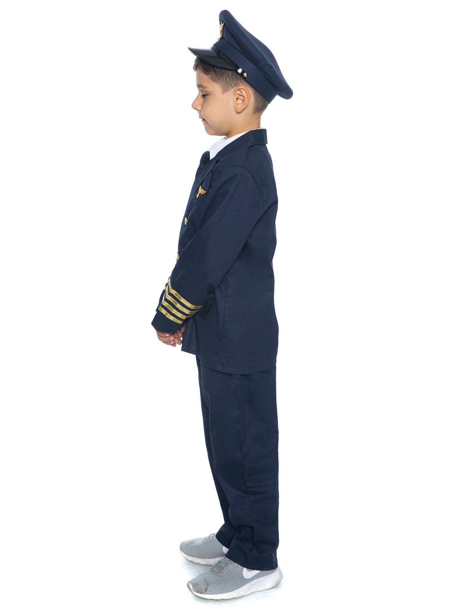 Maskworld Kostüm Pilot Kinderkostüm Deluxe, Zu Höherem berufen: Pilotenkostüm von MASKWORLD