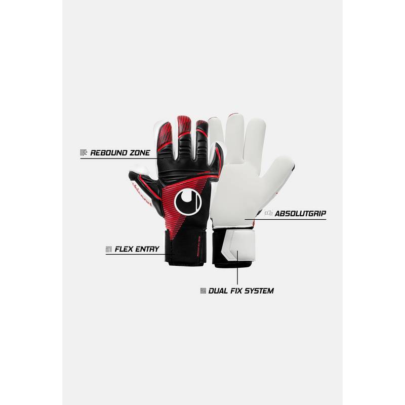 Uhlsport POWERLINE ABSOLUTGRIP FS Torwarthandschuhe Kinder