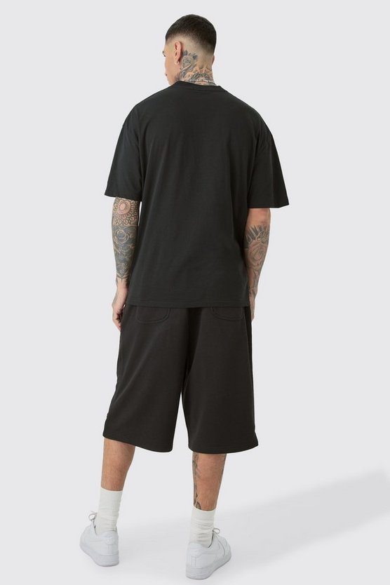 Tall Oversize T-Shirt mit Print