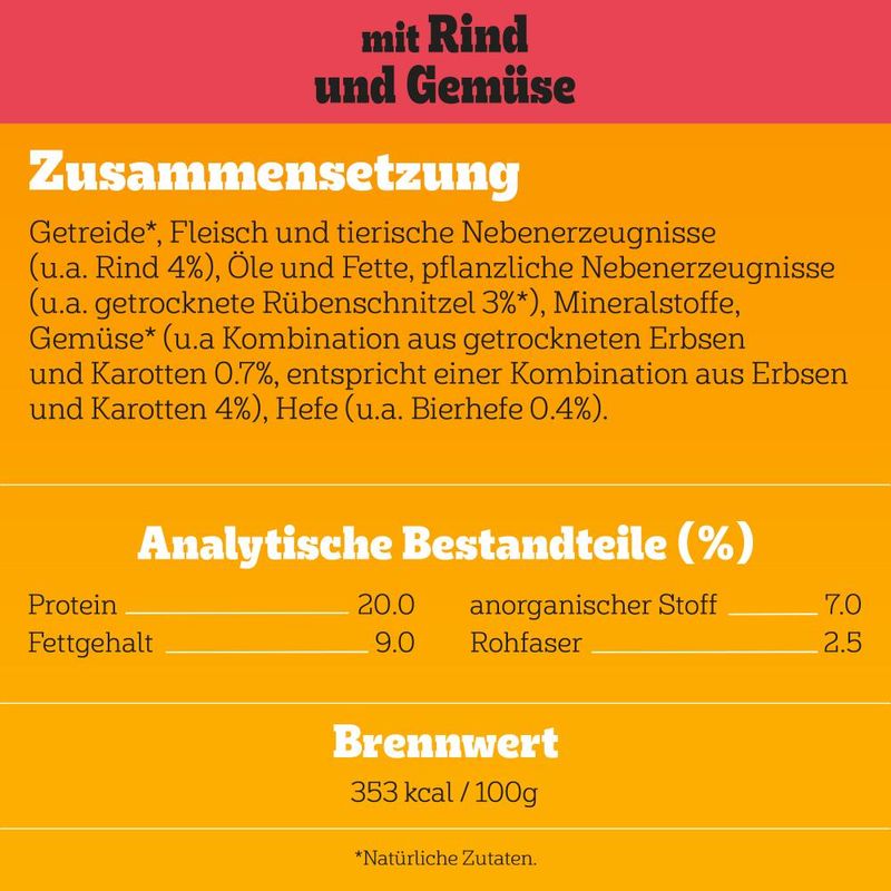 Pedigree Adult mit Rind & Gemüse