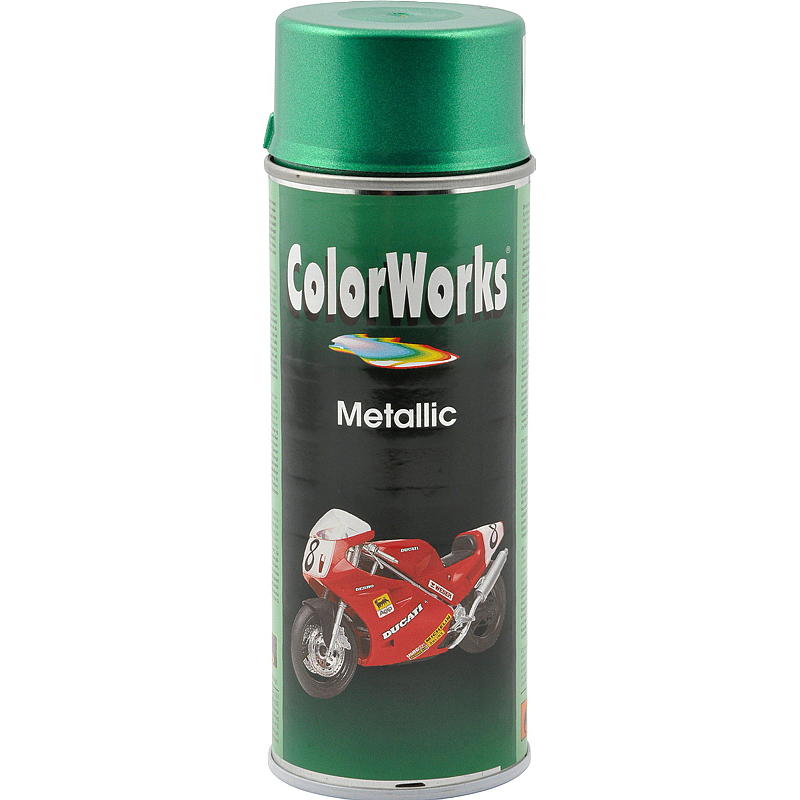 ColorWorks Spraymaling 400ml Metallic grønn Colorworks