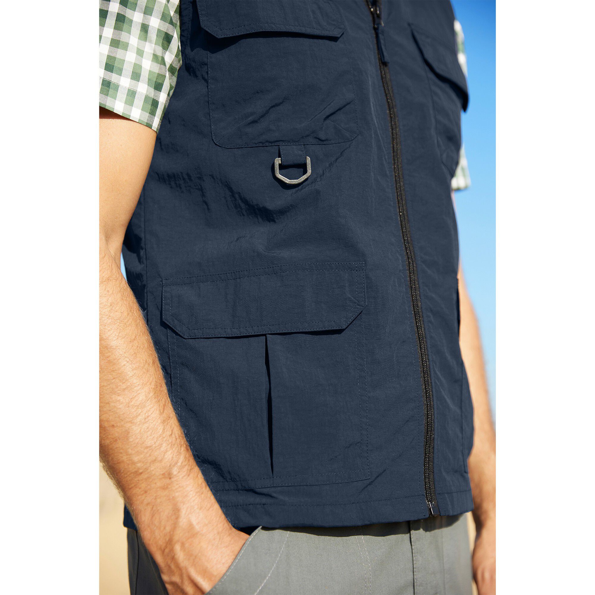 Gilet multipoches sans manches