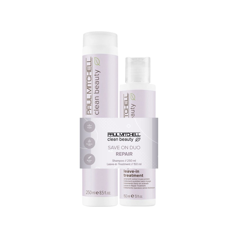 Clean Beauty Geschenkset Summer Save On Duo CLEAN BEAUTY REPAIR von Paul Mitchell