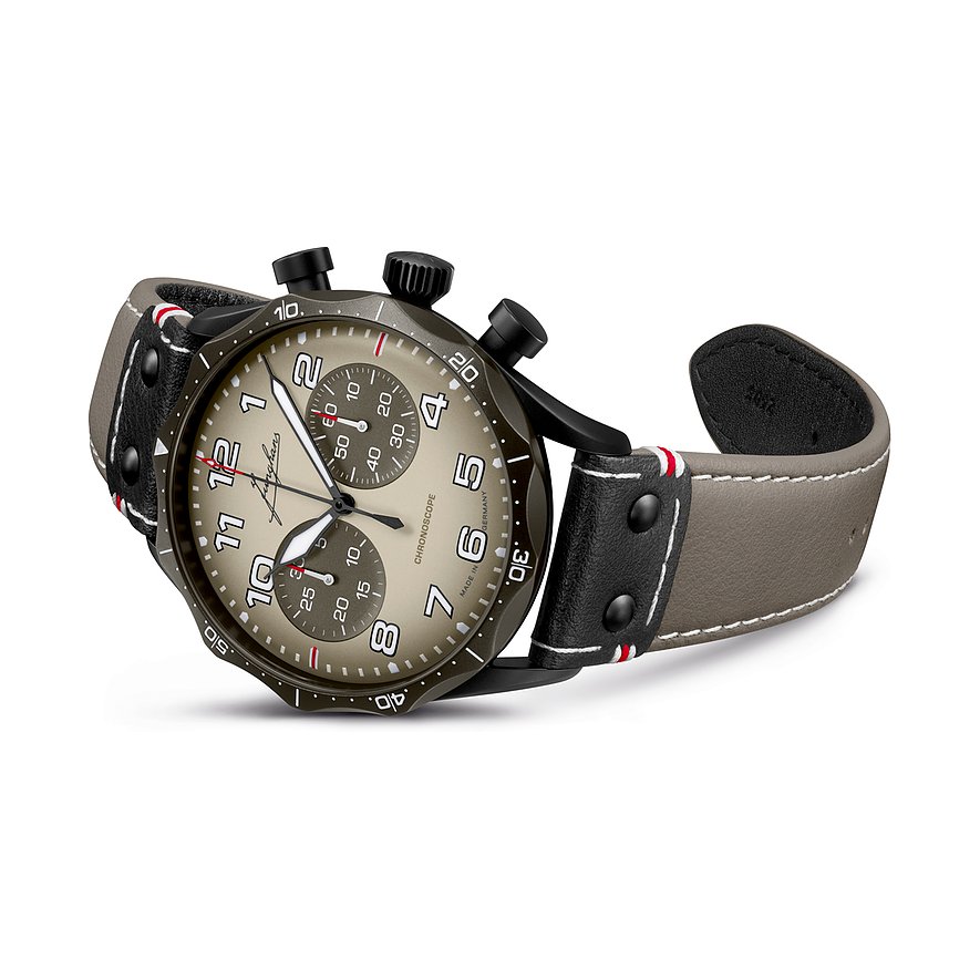 Junghans Chronograph Meister Pilot Chronoscope Desert