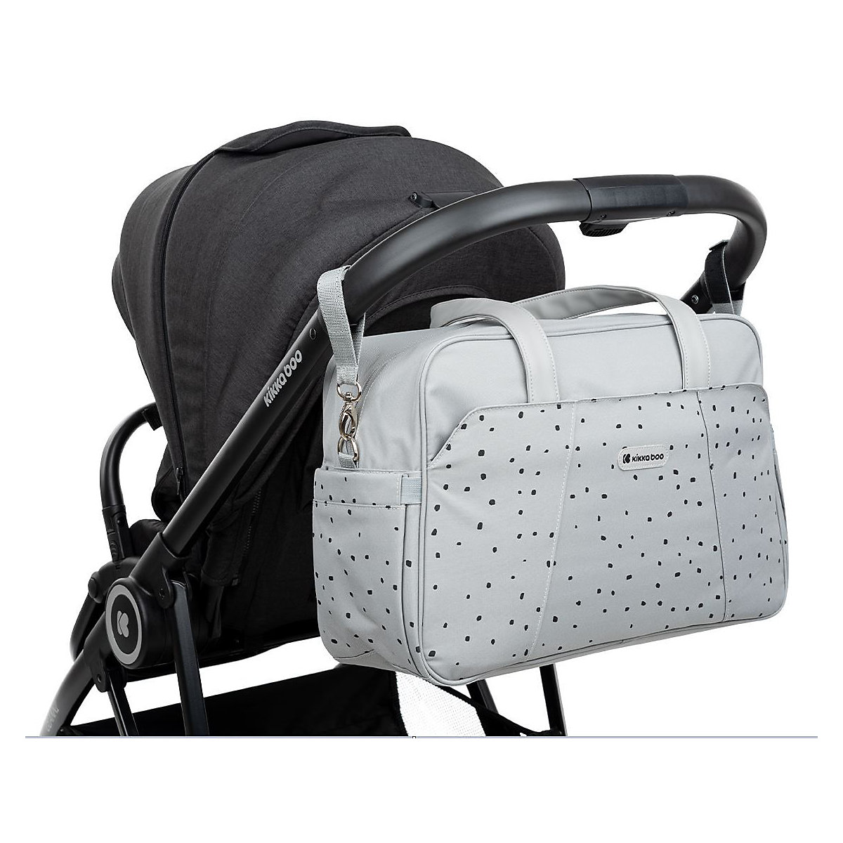 Wickeltasche Chelsea mit Wickelunterlage, Seitentaschen, Thermofach Wickeltaschen