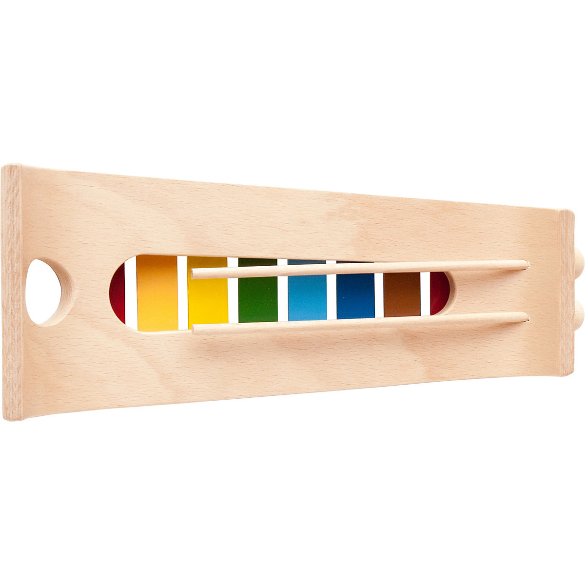 Das wunderschöne Glockenspiel (Holzglockenspiel mit Metallplatten, diatonisch, 2 Schlägel)