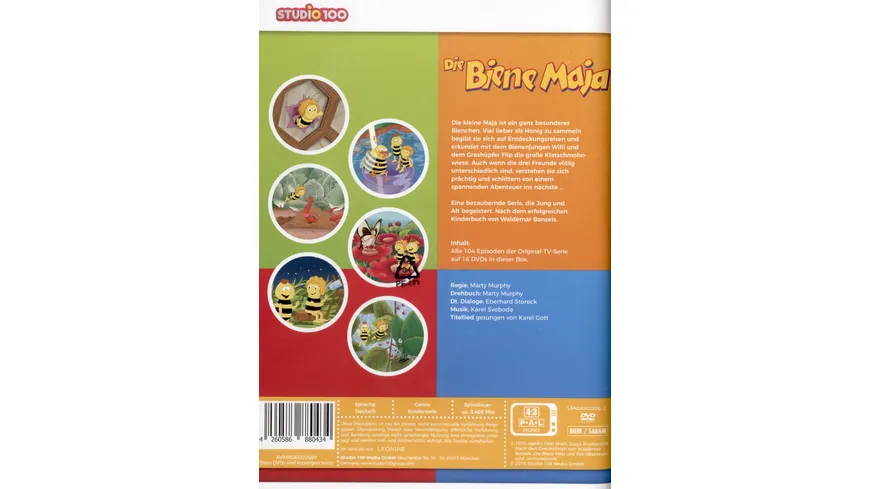 Die Biene Maja - TV-Serien Komplettbox  [16 DVDs]