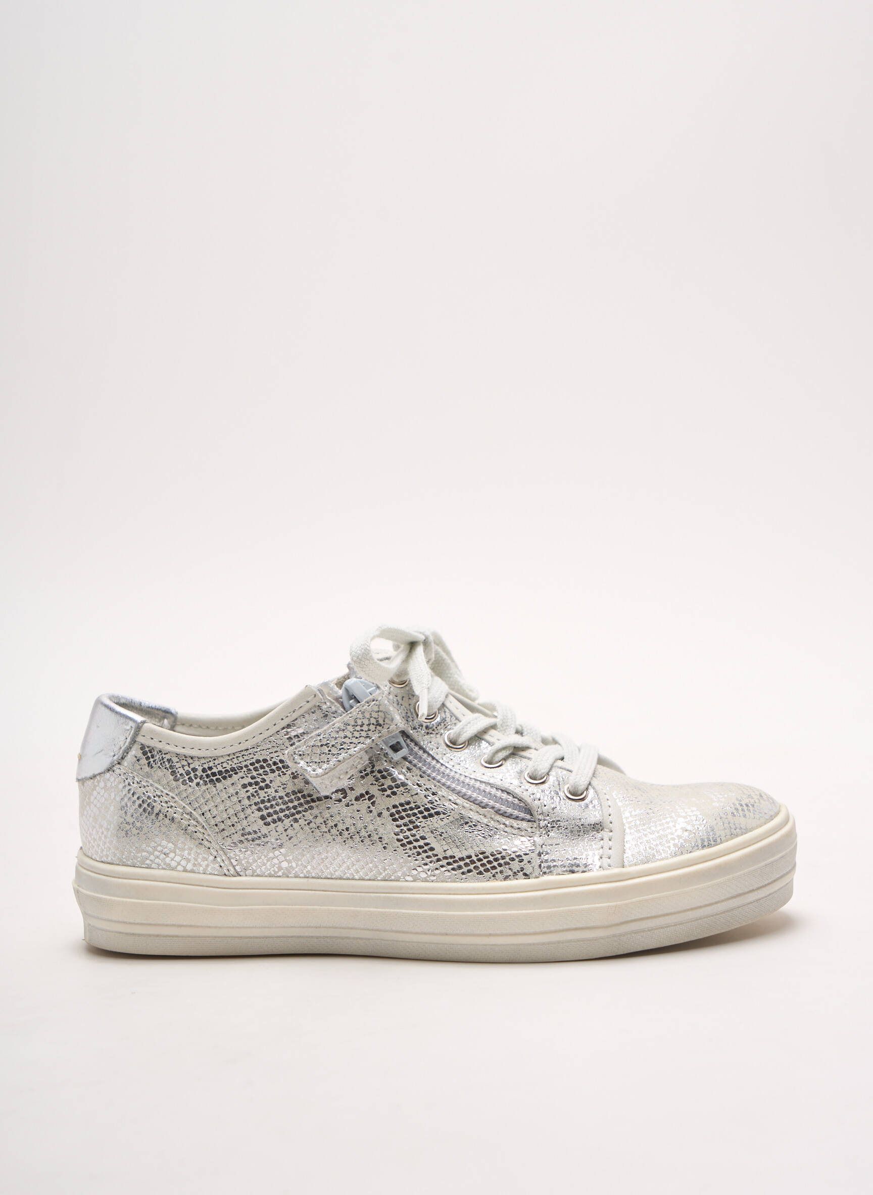 Babybotte Baskets Fille couleur gris