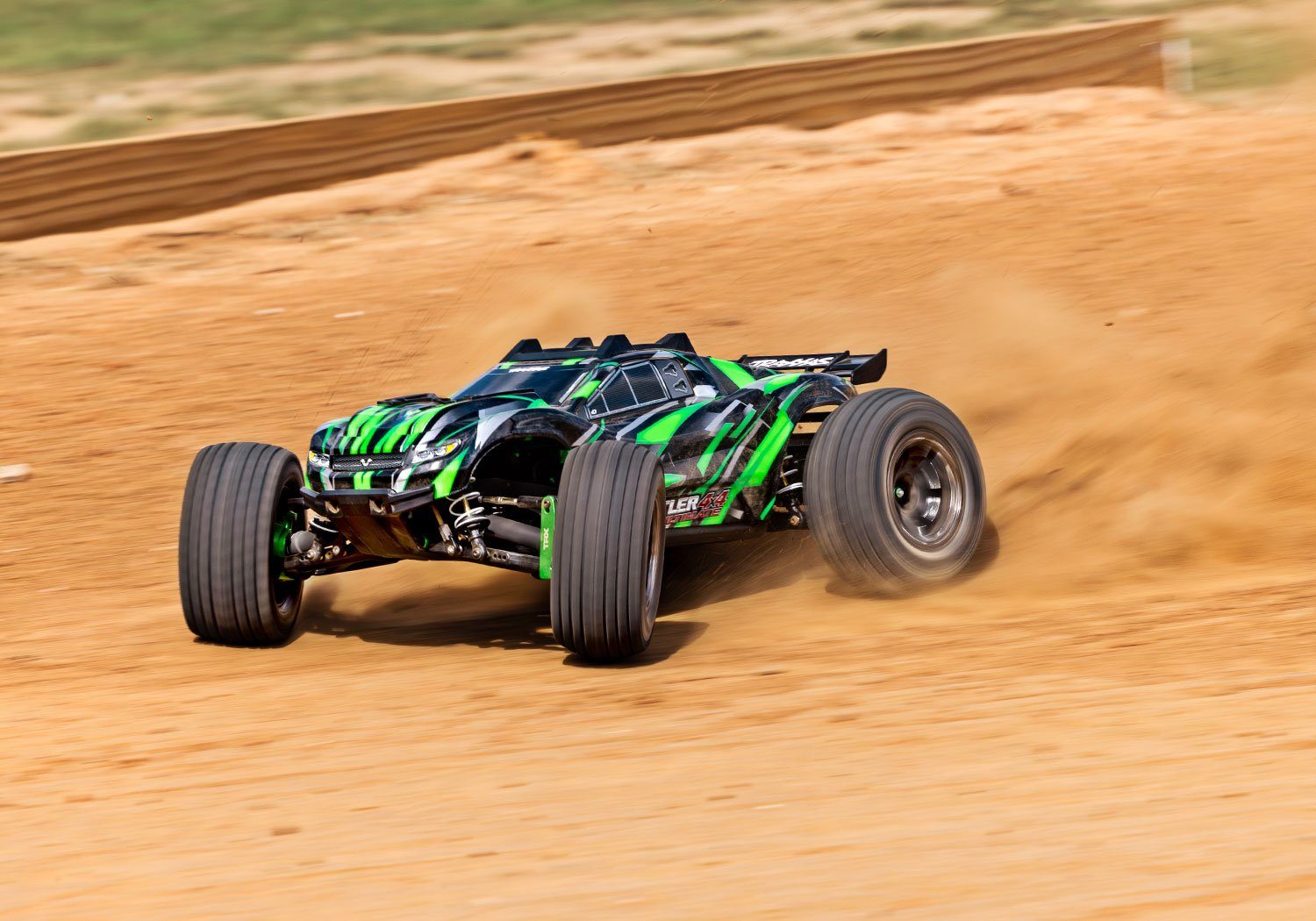Traxxas RC-Buggy TRAXXAS RC Rustler 4x4 VXL Ultimate Brushless grün 1/10 RTR