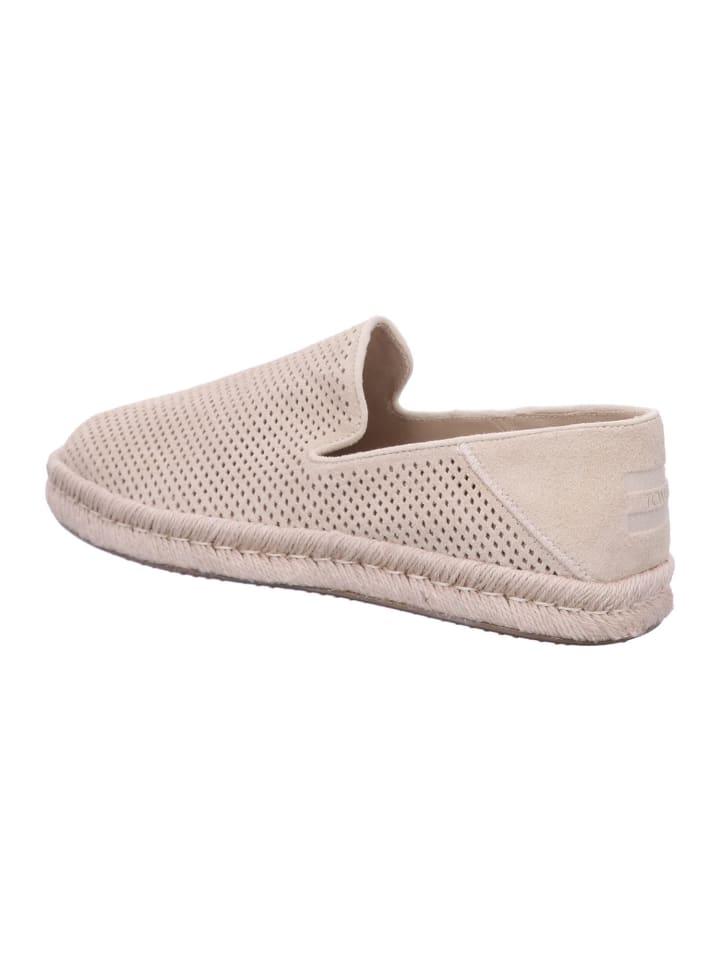 TOMS He.-Halbschuhe SANTIAGO in Beige günstig kaufen