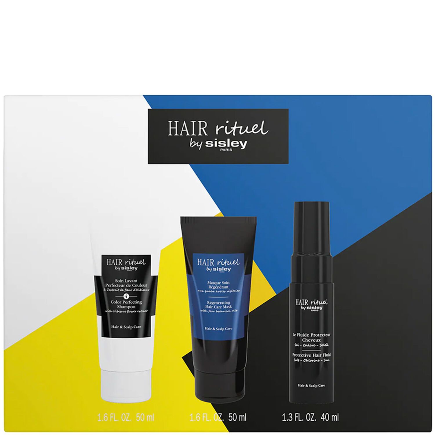 Hair Rituel By Sisley Color Protection Kit Découverte Soin Lavant 50 ml + 2 Soins