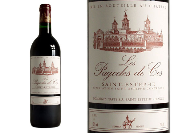 Les Pagodes de Cos 2011 Bordeaux Saint-Estèphe