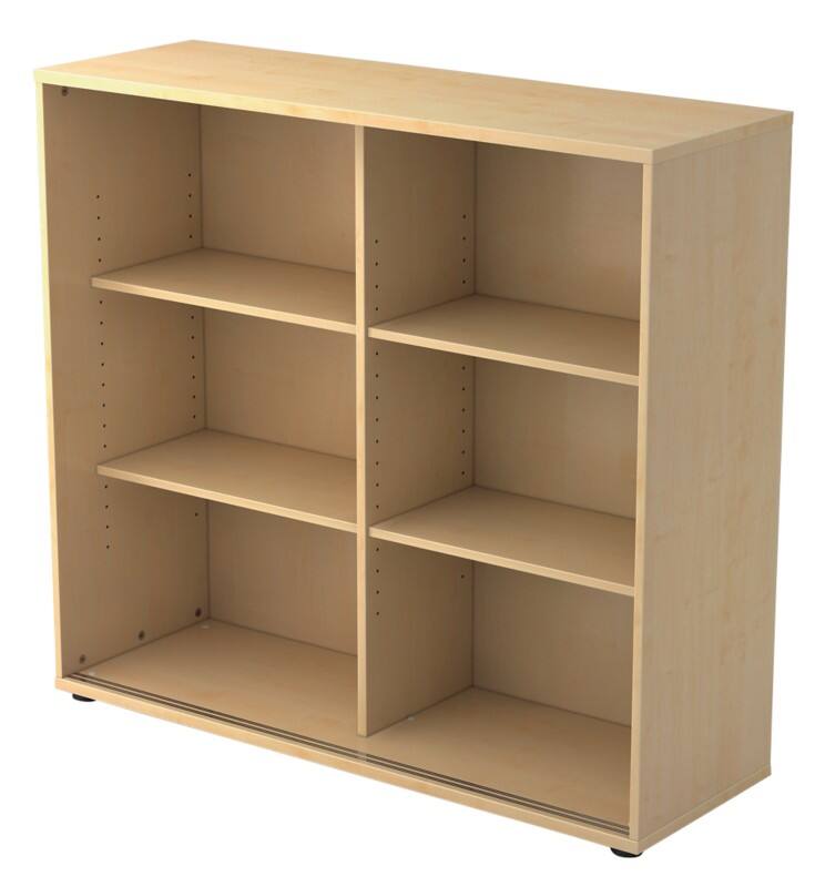 Hammerbacher Schiebetürenschrank Korpus Matrix mit Aufbau Ahorn 1.200 x 400 x 1.100 mm