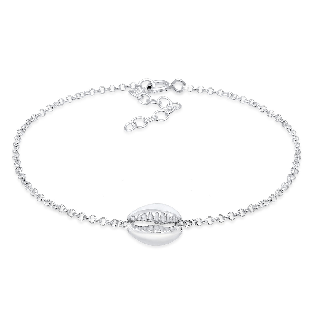 Elli Elli Bracelet Maritime Mer Vacances Coquille Bracelet Femme  (925/1000) Argent Bracelet