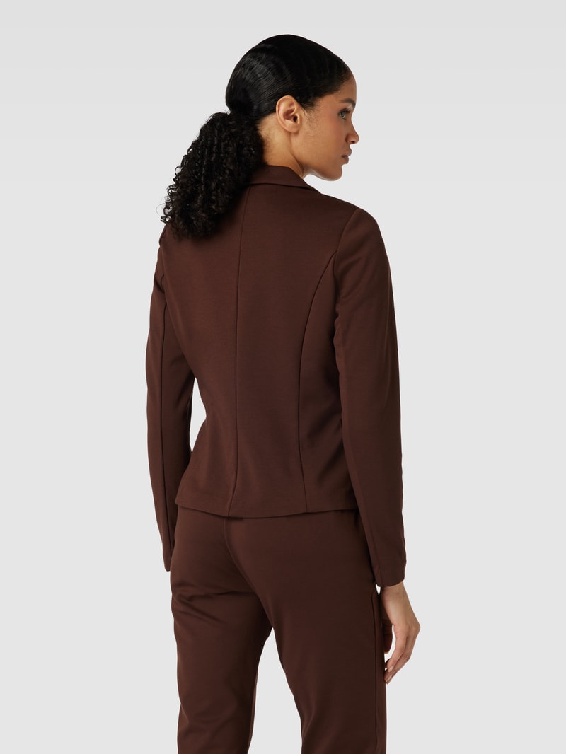 Blazer mit Paspeltaschen Modell 'RIZET' in dunkelbraun