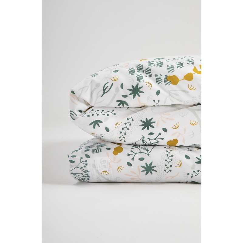 Housse de couette en Coton Bio pour lit 1 personne Yukari