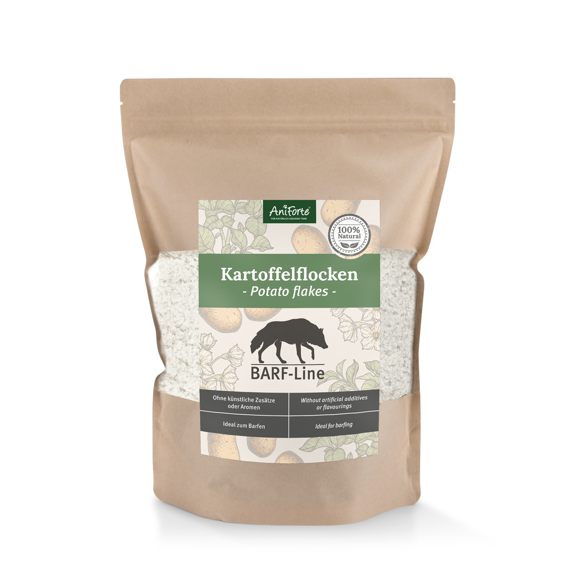Aniforte Ergänzungsfutter & Aufzucht Aniforte BARF-Line Kartoffelflocken 1kg